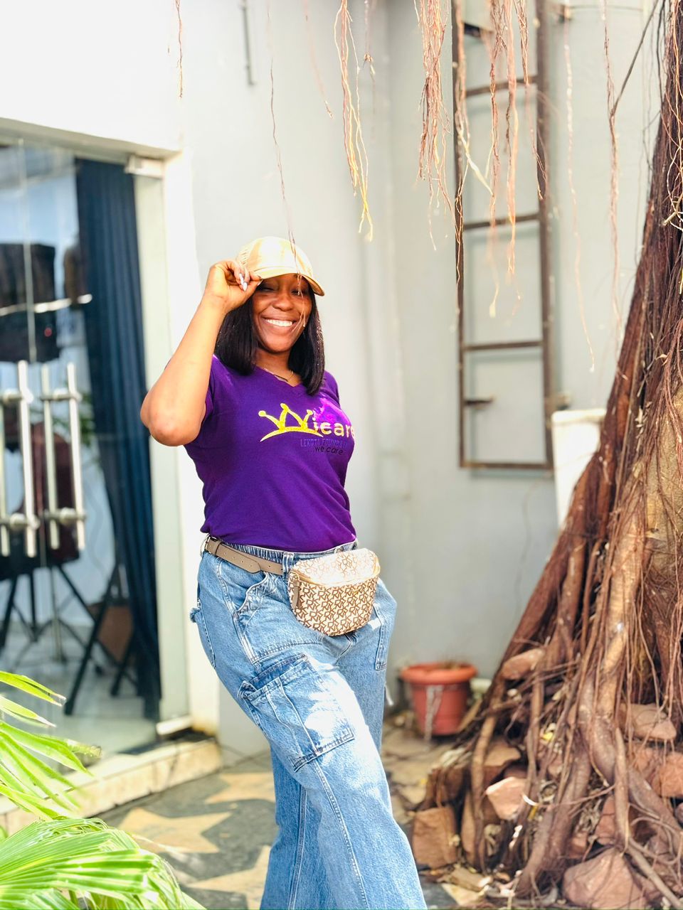 Diane Kalu in purple blazer — Human Transformation Architect and Forbes Africa change-maker